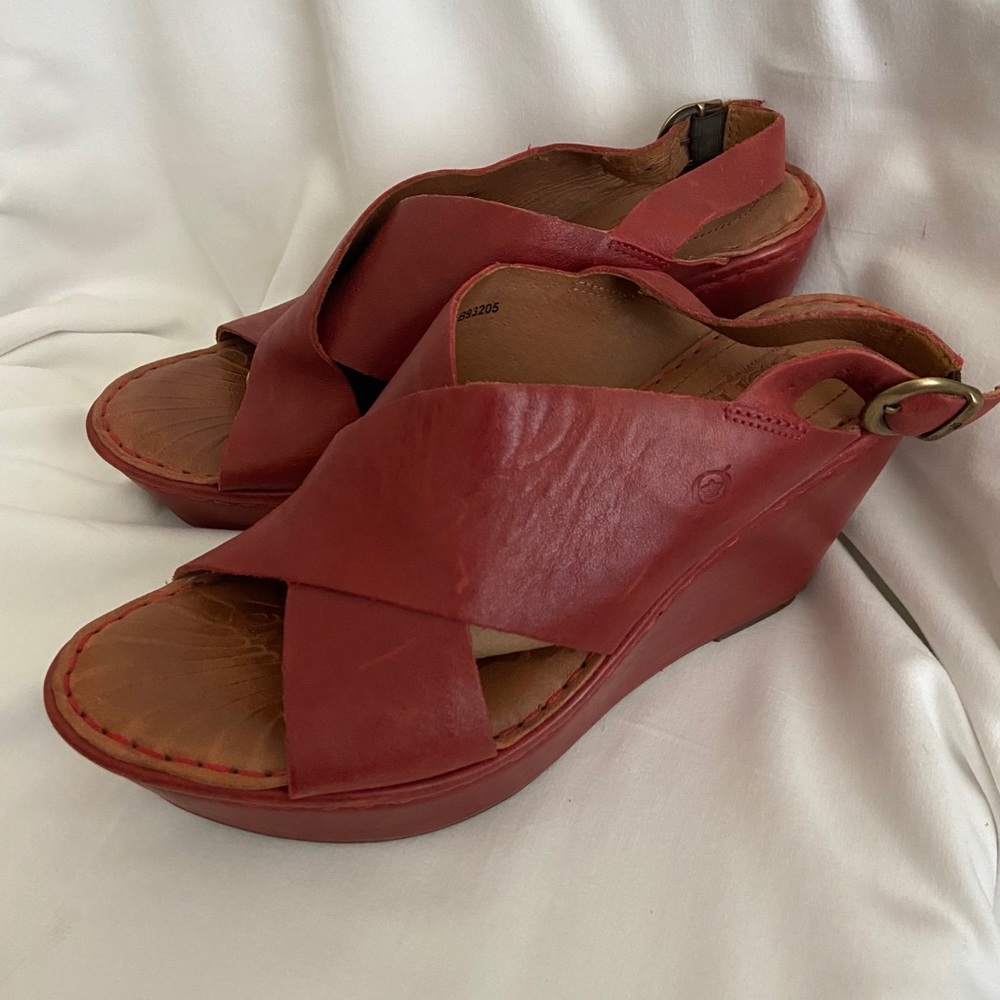 Red Sandals